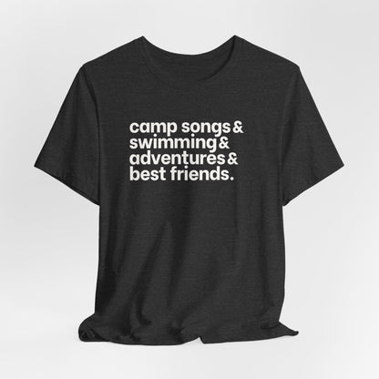 Summer Camp and Friends Shirt