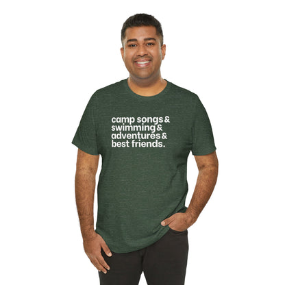 Summer Camp and Friends Shirt