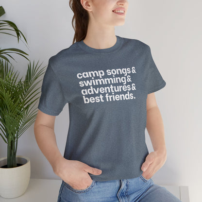 Summer Camp and Friends Shirt