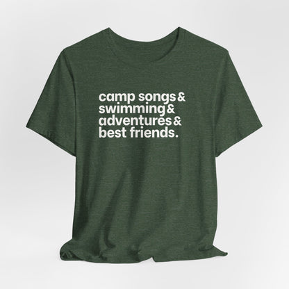 Summer Camp and Friends Shirt