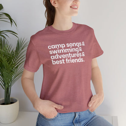 Summer Camp and Friends Shirt